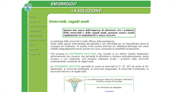 Desktop Screenshot of crioterapia.it