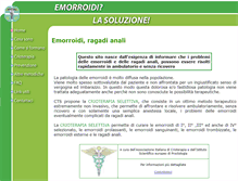 Tablet Screenshot of crioterapia.it